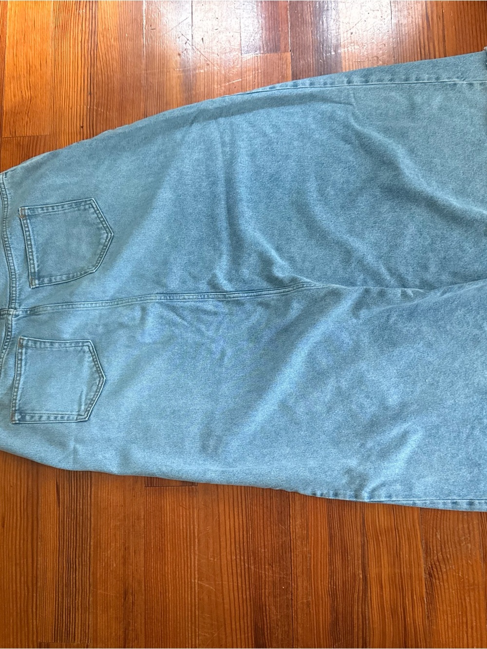 Pilcro The Madi Denim Front Slit Skirt - Picture 7 of 7